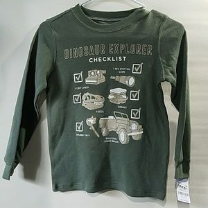 Dinosaur Explorer boys size 7 shirt